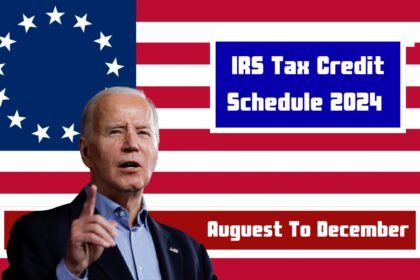 IRS Tax Credit Schedule August-December 2024 Payment Dates and Amount News